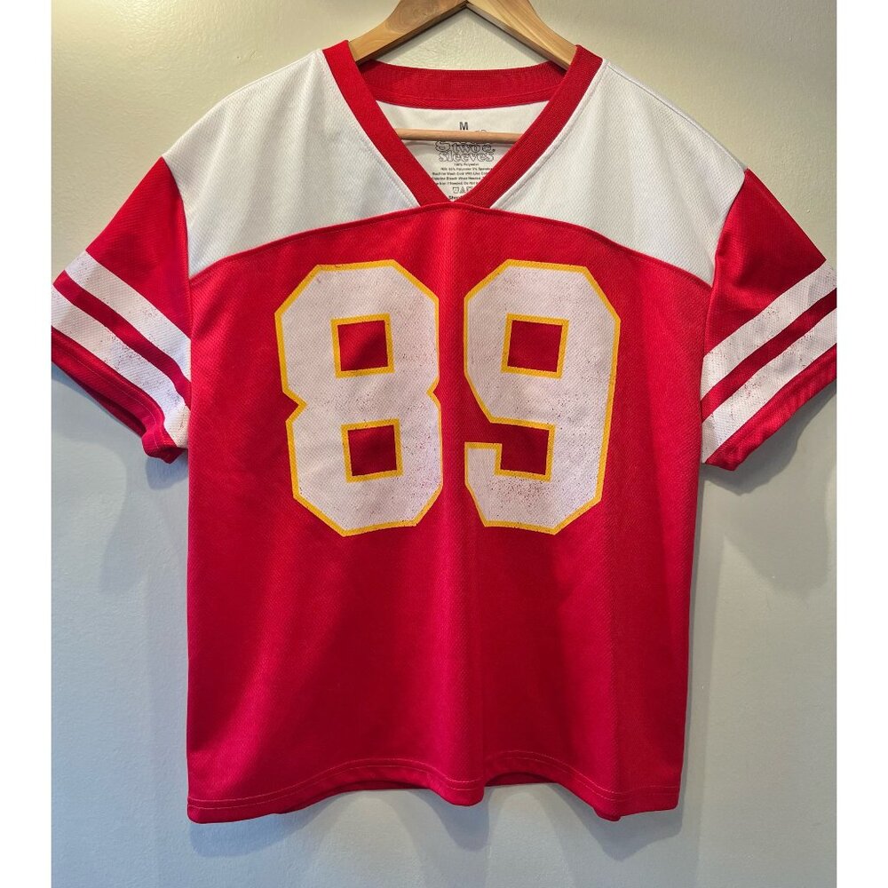 Gooldie Two Sleeves M Jason Brownlee 89 for the Kansas City Chiefs Jersey - Picture 1 of 7